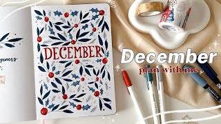 Bullet Journal Diciembre 2023 | Plan with me❄️