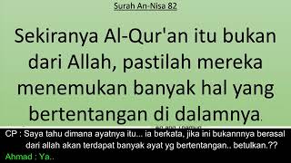 🛑Allah Bingung & Lupa Ciptakan Apa Terlebih Dahulu, Buktikan Qs An-Nisa:82