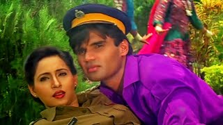 Bin Sajni Ke Jeevan Acha Nahi Lagta - Judge Mujrim ( 1997 ) Sunil Shetty & Ashwini Bhave