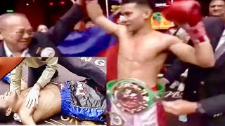 BAGONG WBC CHAMPION 1ST ROUND KNOCK OUT HERLAN GOMEZ vs KOMGRICH NANTHAPECH