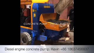 Concrete pump diesel