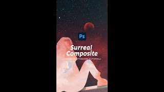 Create your own magical composite in Adobe Photo Shop #shorts