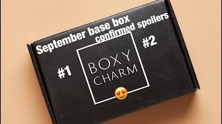 Boxycharm September 2021 base box confirmed spoilers #boxycharm #boxycharmsneakpeek #boxy