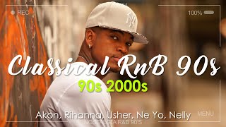 Old School R&B Mix - Best of 90's R&B Hits Playlist 🎶 Rihanna, Drake, Beyonce, Chris Brown, Akon