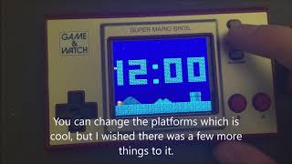 Game and Watch Super Mario Bros