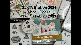 REPLAY FB Live 112 - Sneak Peeks of all the things Sale A Bration Jan 4-Feb 28 2024!