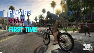 GTA 5 GAMEPLAY PART 1| PLAYING GTA 5 AT FIRST TIME