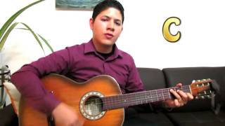 ¿Cómo tocar Alaba a Dios en #Guitarra? Canción Fácil para Guitarra