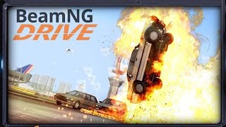 BeamNG Drive oynuyoruz! part 1 (araba kazası) full grafik 90fps