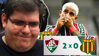 CASIMIRO REAGE A FLUMINENSE 2X0 SAMPAIO CORRÊA | MELHORES MOMENTOS #casimiro