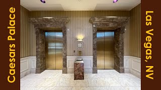 Mitsubishi Lobby Elevators at Caesars Palace, Augustus Tower, Las Vegas, NV