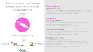 Seminario 4: Avances en la prevención secundaria del cáncer de cuello uterino