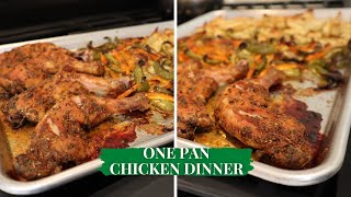 One Pan Chicken Dinner | Easy One Pan Meal