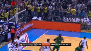 (HD) Partizan NIS Belgrade 73 - 43 JSF Nanterre (Highlights - Özet) Euroleague 2013-2014