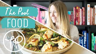 Anna Jones' Simple Suppers | Lemon, Feta and Asparagus Traybake Recipe | Food Honestly | The Pool