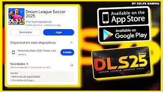 SAIU: Dream League Soccer 2025 para TODOS os CELULARES! Será possível ter mods na nova atualização?