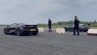 LLF MCLAREN 720S VS 750 BHP TOYOTA SUPRA **JM RACEWARS 2021 EVENT 2** QUALIFYING RUNS