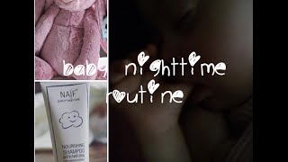 BABY NIGHTTIME ROUTINE VLOG | Rebecca Hollick