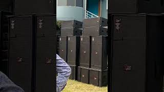 dual bass dual top line array#shots #viral #trending