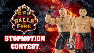 WWE GREAT BALLS OF FIRE 2017 SPECIAL! Stopmotion Contest