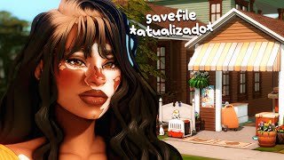 um SAVE FILE completo e ATUALIZADO com muitas HISTÓRIAS em português 🇧🇷 — the sims 4