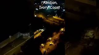 Abidjan At Night #travel #youtubeshorts #africatravels #africancities #ivorycoast #abidjan #travel