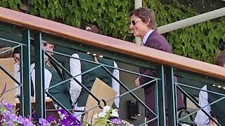 Tom Cruise at Wimbledon 2024!