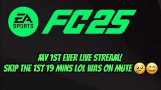 1st EVER LIVE STREAM! TRADING AND SO MUCH MORE EA FC 25 CONTENT! COME AND JOIN IN👍