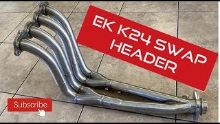 K24 SWAP CIVIC EK HEADER