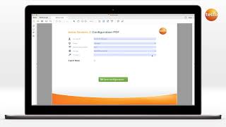 Datenlogger testo 160: Offline Konfiguration mit PDF-Formular