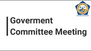 February 9, 2023 special meeting Government, Courts and Consumer Affairs Committee