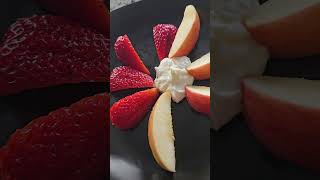 Sweet Dips & Fruity Tips: Master the Ultimate Fruit Dip Recipe! #cooking #recipe #fruitdip #shorts