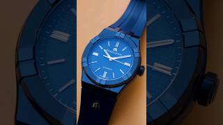 A hunger for blue? Check out this ‎@mauricelacroixwatch #aikon! #mauricelacroix #MONOCHROMEwatches