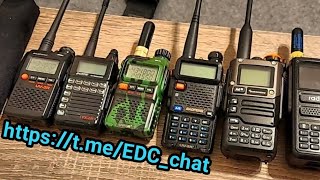 Размеры радиостанций. Quansheng K5 8, Baofeng UV-5R, Radtel, Puxing, Baofeng UV-3R, Baofeng UV-3R+.