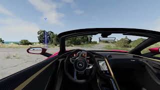 Beamng Drive Civetta Scintilla industrial Site POV Drive #beamngdrive