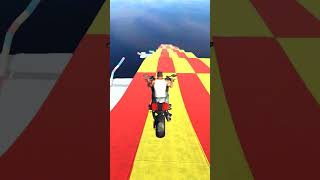 Mega Ramp Challenge In india bike #shorts