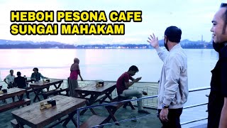 Heboh ! Cafe Dengan Pemandangan Sungai Mahakam