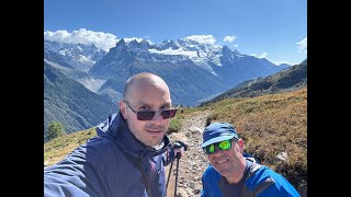 Tour De Mont Blanc Stage 8 and half of stage 9. Ladders!!!