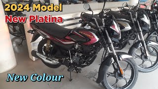 2024 Model Bajaj Platina 110cc in New Colour Detailed Review