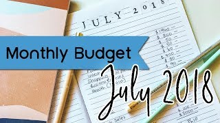 July 2018 Budget