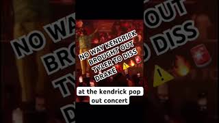 Fans go CRAZY when kendrick brings out Tyler🤯#kendricklamar  #rap #shorts