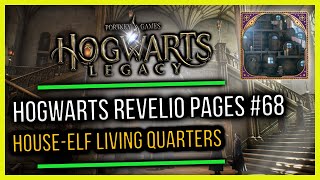 Hogwarts Castle Field Guide Revelio Pages #68 House-Elf Living Quarters