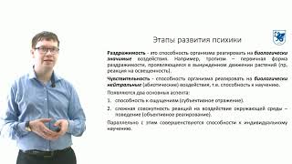 ИПО Чернов А. В.  -  Общая психология.  Лекция 3