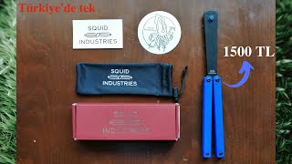 Squiddy-U balisong trainer kutu açılımı (1500 TL) 😱