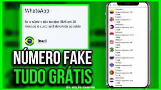 🔴Como CRIAR NÚMERO VIRTUAL para RECEBER SMS sem VPN | numero fake para whatsapp 2024 (Guia completo)