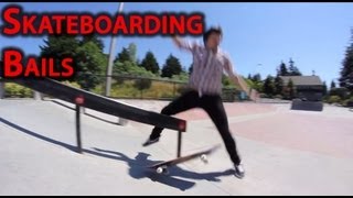 Skateboarding bails montage