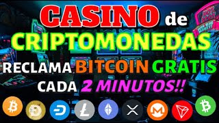 ⭐CASINO de CRIPTOMONEDAS GRATIS🤑Gana BITCOIN GRATIS, ETHEREUM GRATIS cada DOS MINUTOS🔥PRUEBA de PAGO