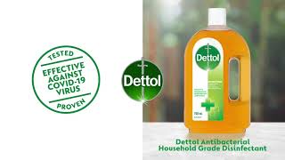 Dettol Antibacterial Household Liquid tested effective against COVID-19 virus