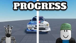 WRC Progress, New Roads, and New Cars! | Roblox Studio