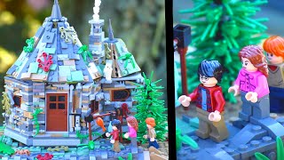 Hagrid's Hut made in LEGO